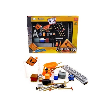 Phoenix Toys Construction Accessories Set for 1-24 Diecast Car Models 18425